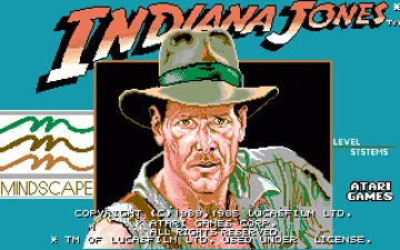 Indiana Jones and the Temple of Doom screen shot title